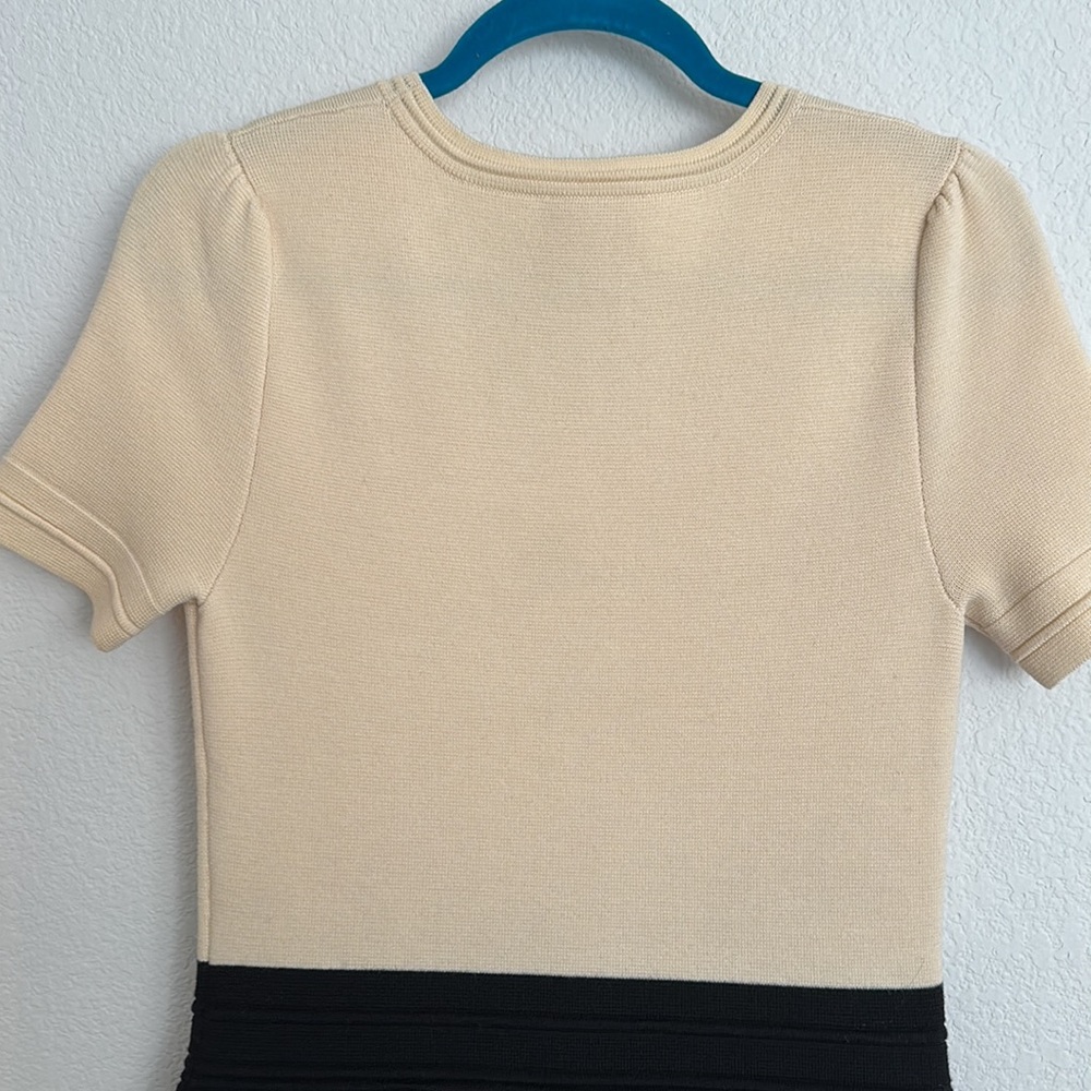 Kate Spade Beige and Black Mini Dress - Picture 12 of 13